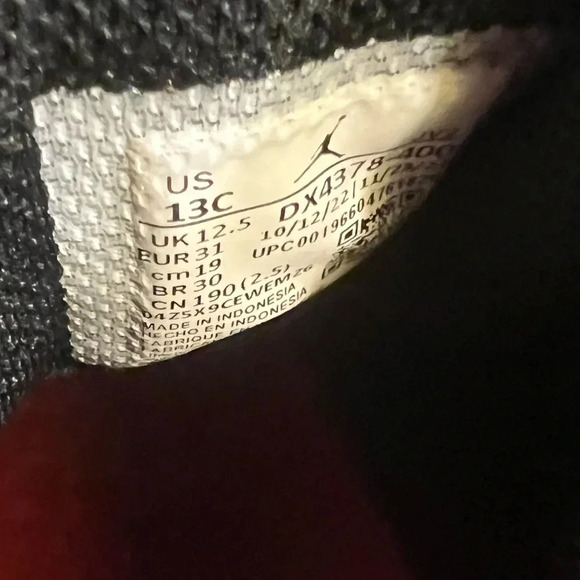 Nike Air Jordan Mid. Skyline Kids Youth Size 13C pre owned in good cond… - Picture 8 of 8